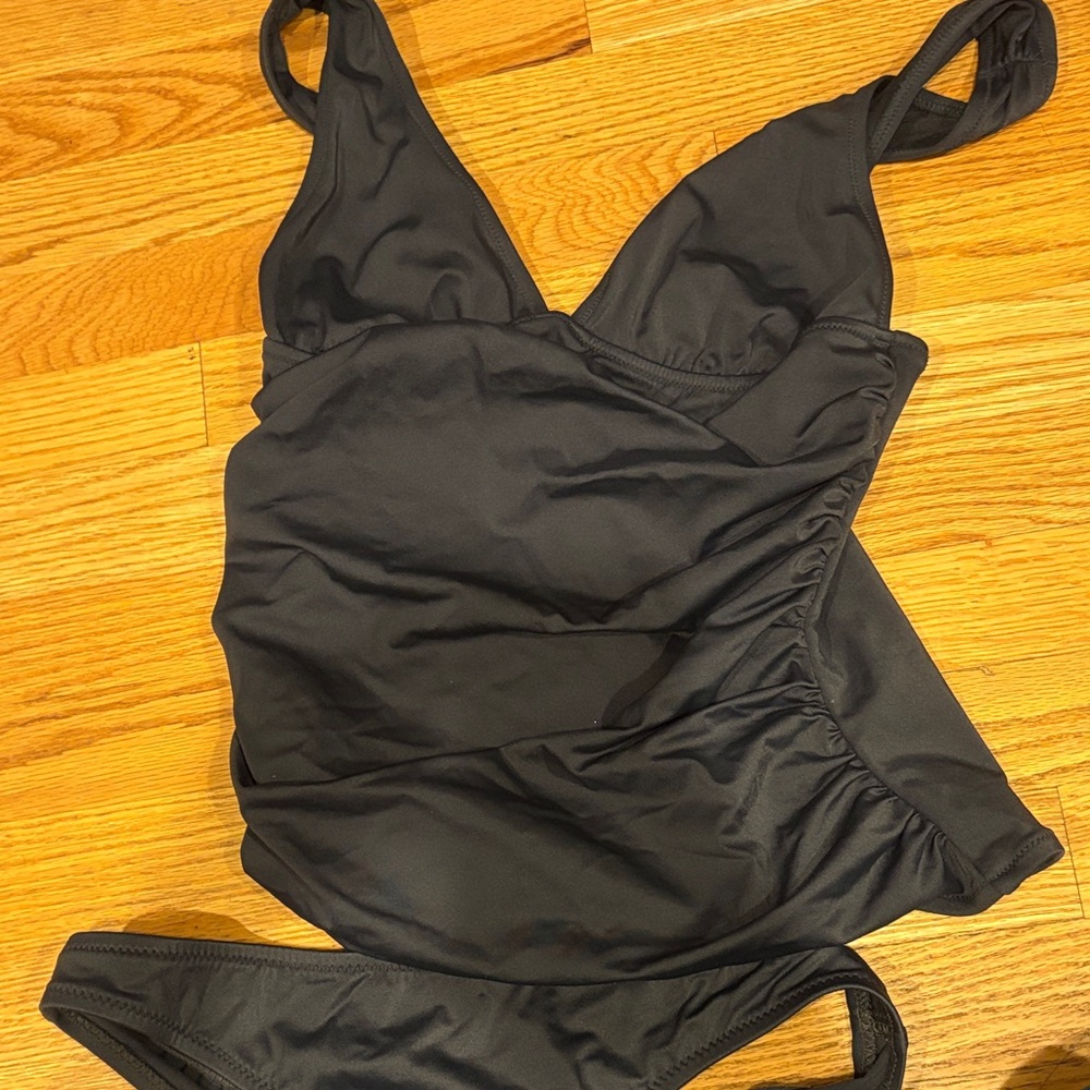 J.Crew ruched tanking Swimsuit